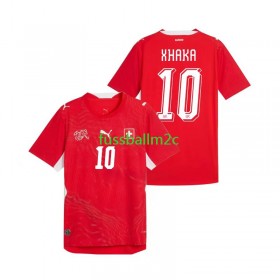 Fußballtrikots Schweiz Granit Xhaka 10 Heim Trikotsatz WM 2026